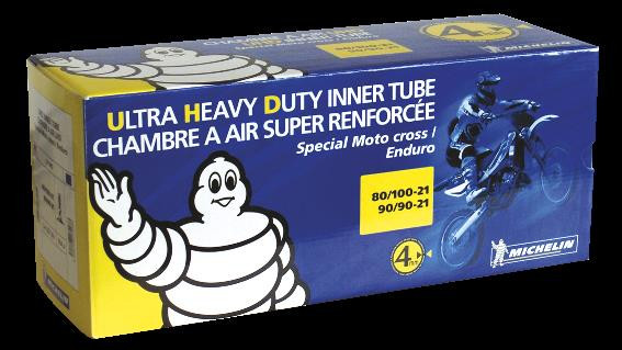 Chambre a Air Super Renforcee Michelin 4 mm UHD 19, Motocross, Enduro,  Trail, Trial