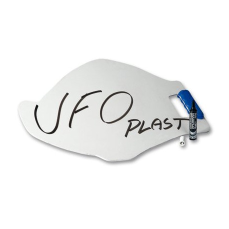 Panneautage UFO blanc avec marqueur